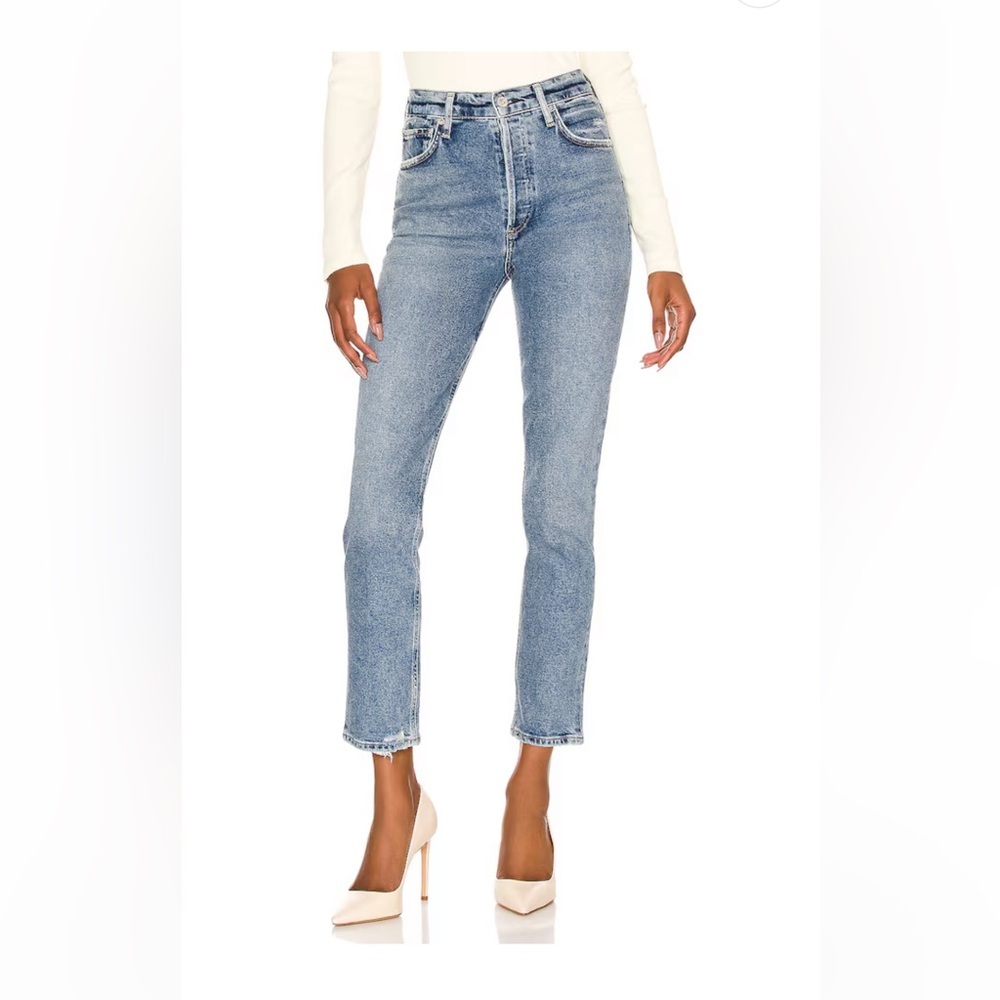 Citizens of Humanity Charlotte High Rise Straight Jeans Dresden 26
